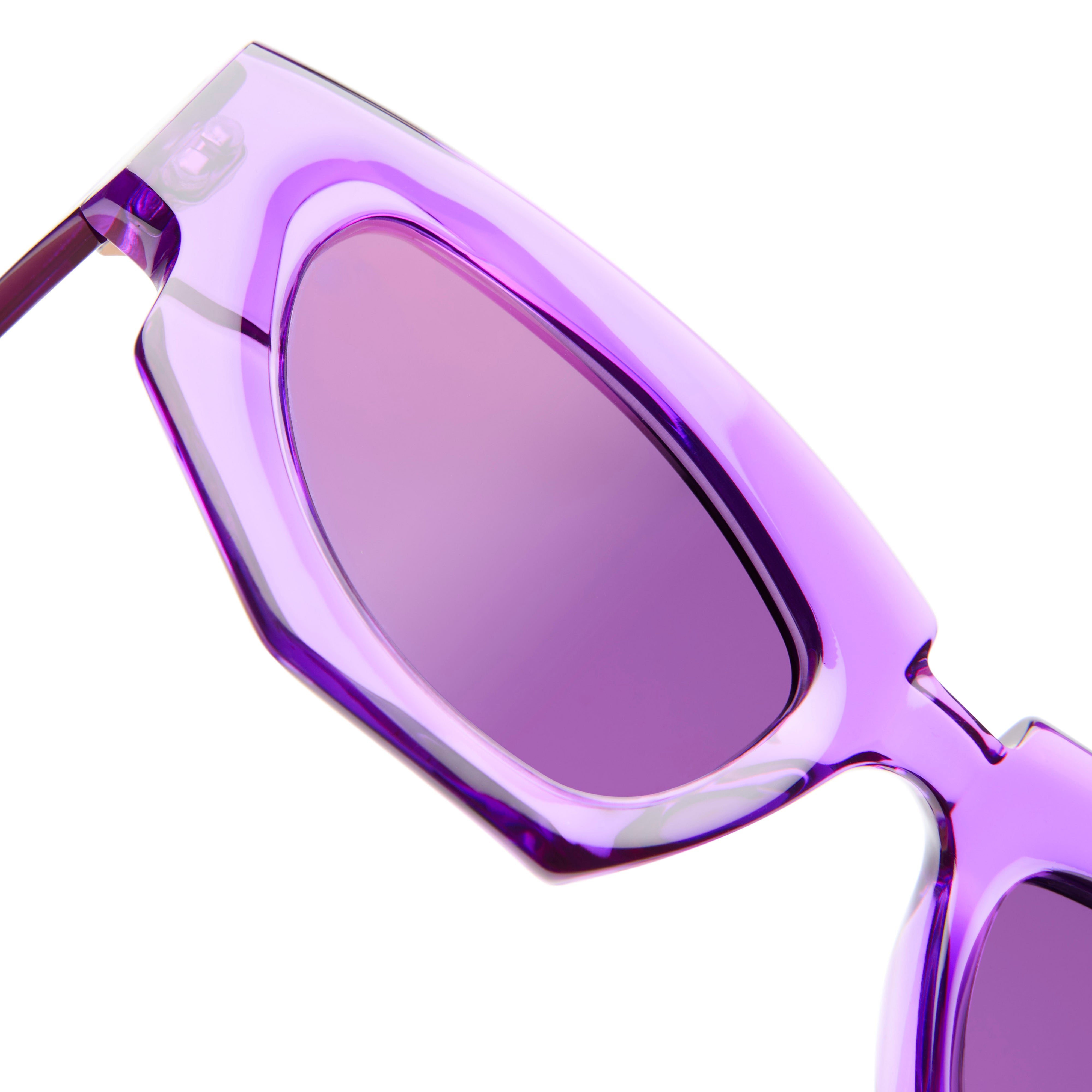 Kuboraum: F5 Sunglasses (Amethyst) | DSMNY E-SHOP
