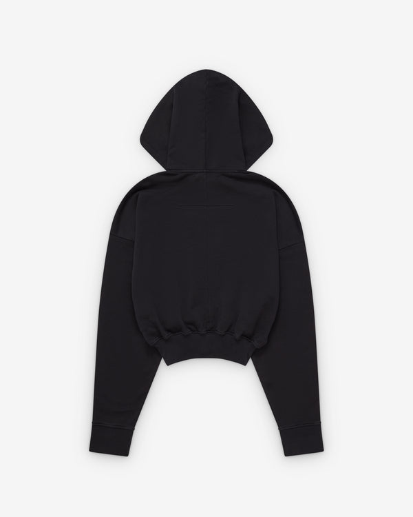 Matières Fécales - Women's Cult Cropped Hoodie - (Black)