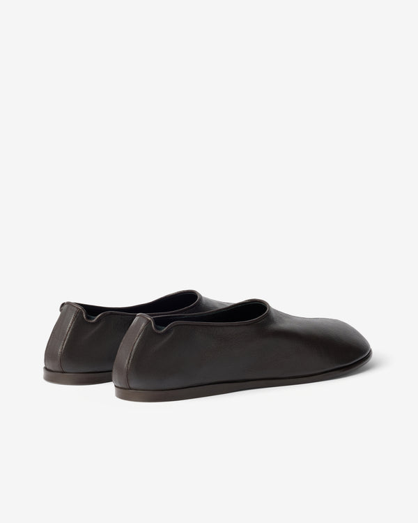 Lemaire - Men's Sock Slip On - (Black Chocolate)