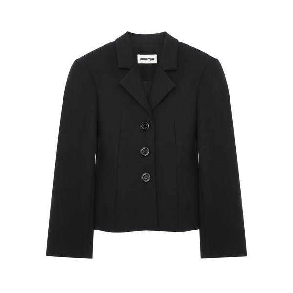 Shushu/Tong - Women's Waist Jacket - (Black)