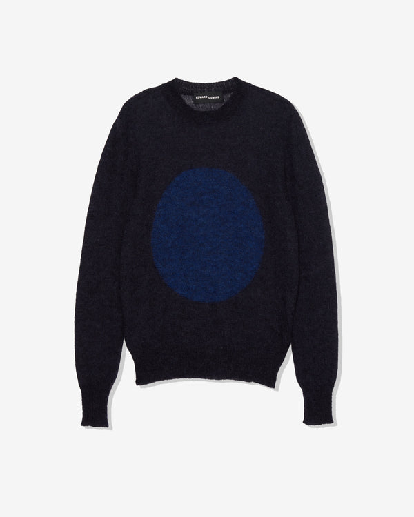 Edward Cuming - Women's Open Heart Sweater - (Navy/Blue)