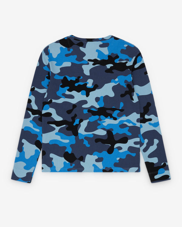 Denim Tears - Men's ADG Thermal - (Blue Camo)