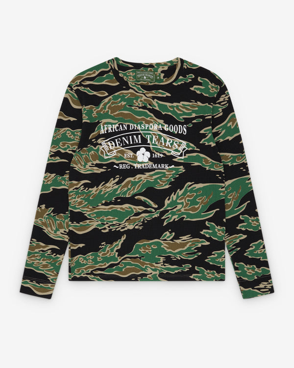 Denim Tears - Men's ADG Thermal - (Green Camo)