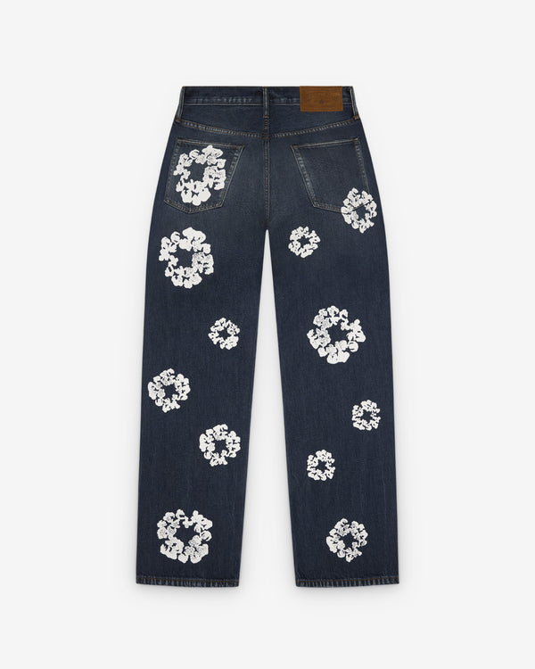 Denim Tears - Men's The Cotton Wreath Baggy Denim - (Dark Wash)