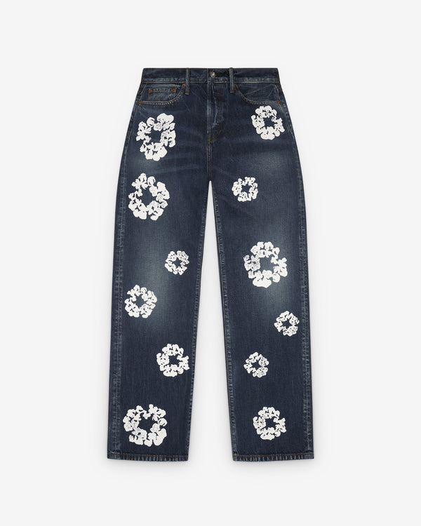 Denim Tears - Men's The Cotton Wreath Baggy Denim - (Dark Wash)