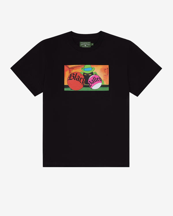 Denim Tears - Men's Black Balled Tee - (Black)