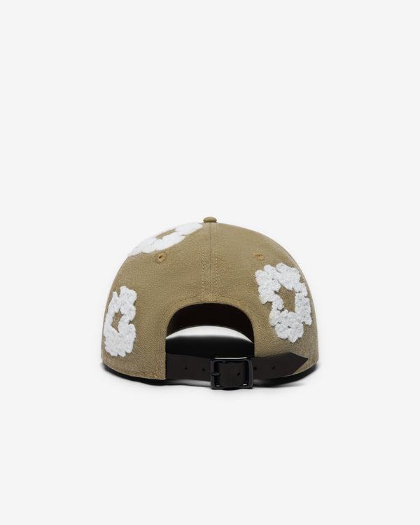 Denim Tears - Men's Cotton Wreath Garment Dyed Cap - (Beige)