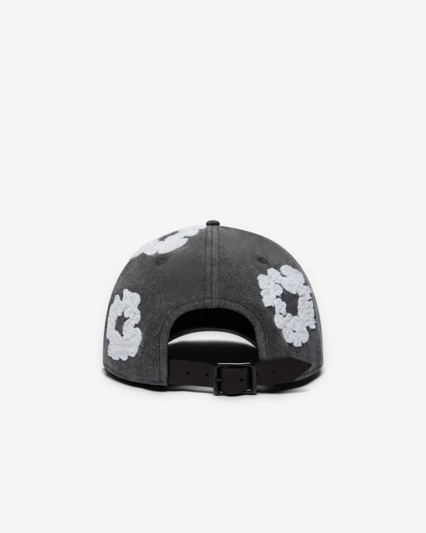 Denim Tears - Men's Cotton Wreath Garment Dyed Cap - (Black)