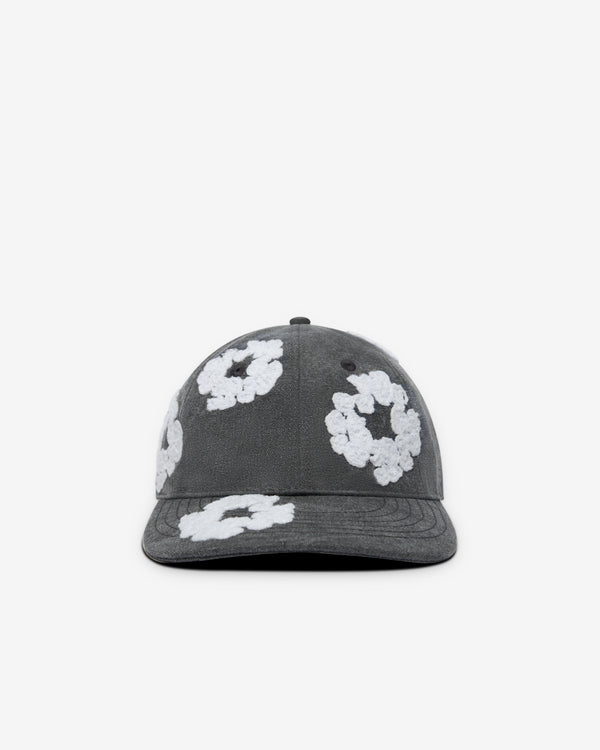 Denim Tears - Men's Cotton Wreath Garment Dyed Cap - (Black)