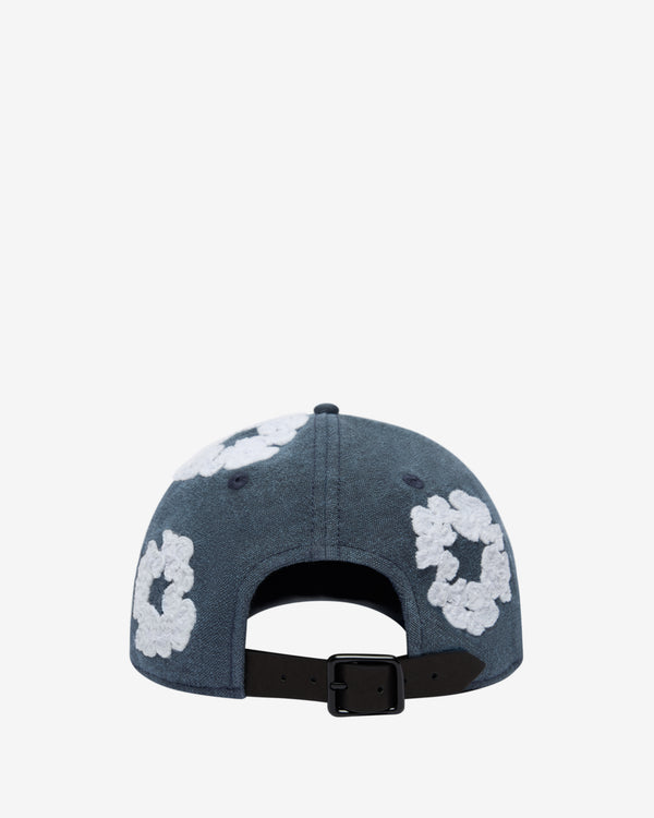 Denim Tears - Men's Cotton Wreath Garment Dyed Cap - (Navy)