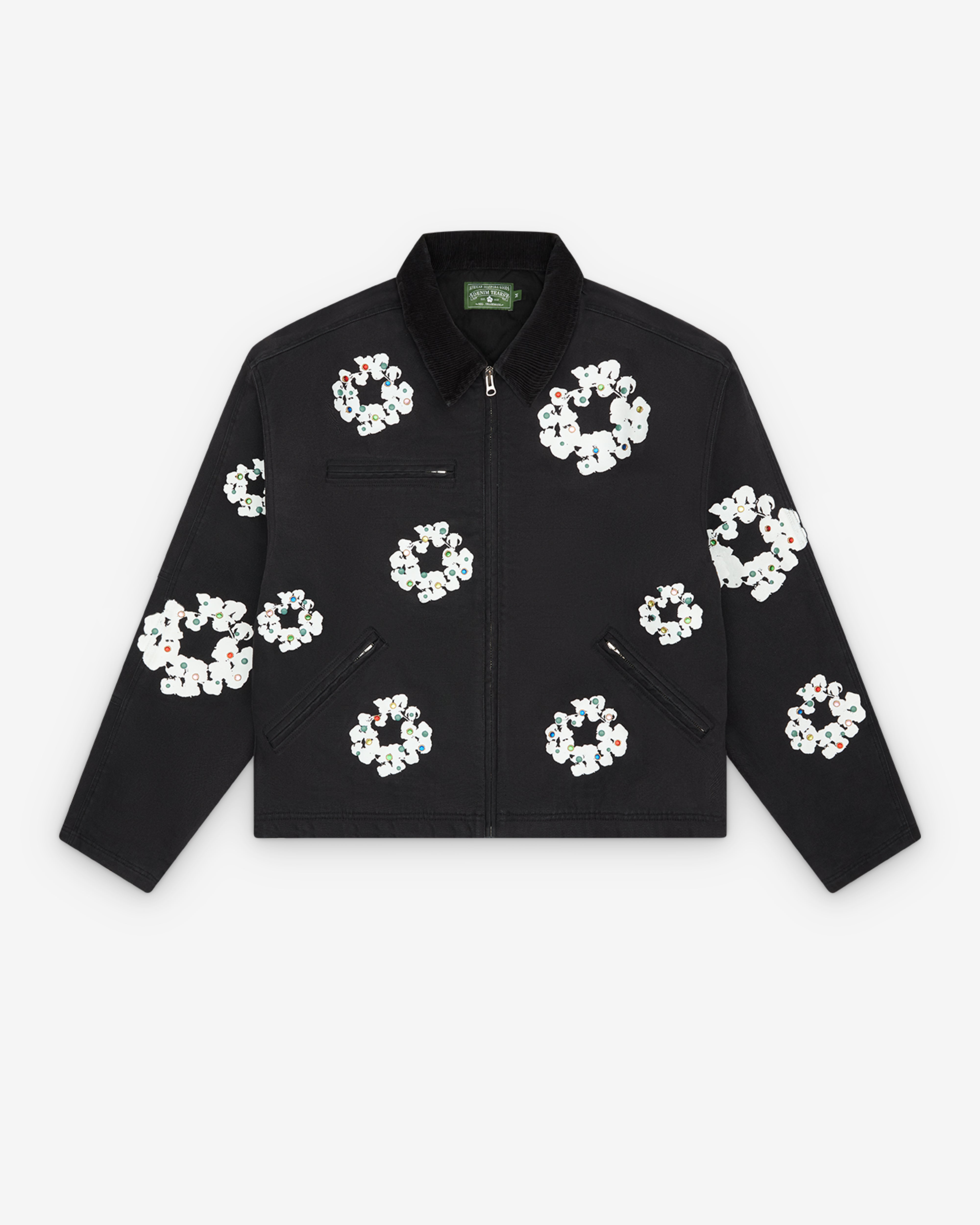 Denim Tears: Men's Work Jacket (Black) | DSMNY E-SHOP