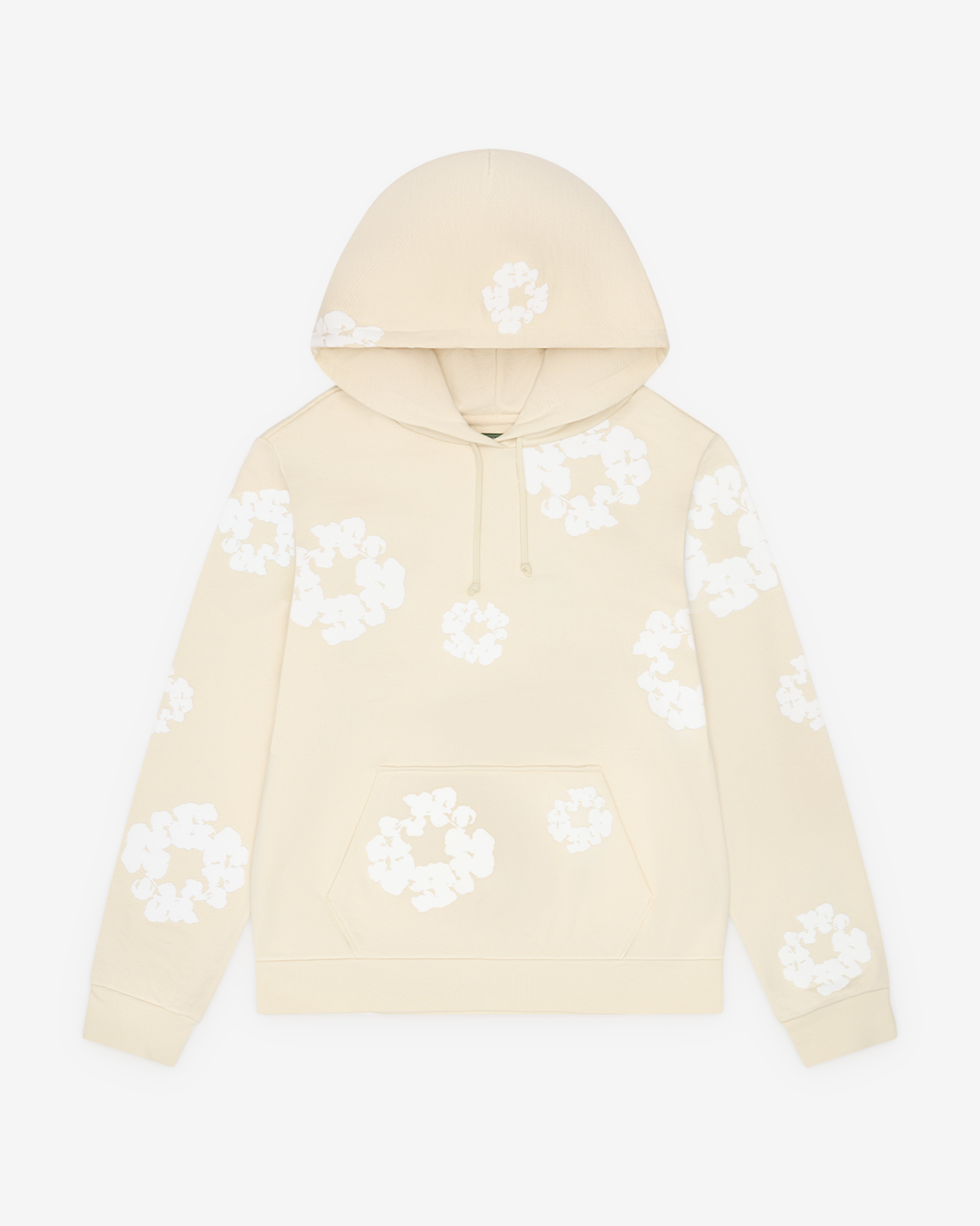 Denim Tears: Men's Cotton Wreath Hoodie (Oatmeal) | DSMNY E-SHOP Denim Tears: Men's Cotton Wreath Hoodie (Oatmeal) | DSMNY E-SHOP