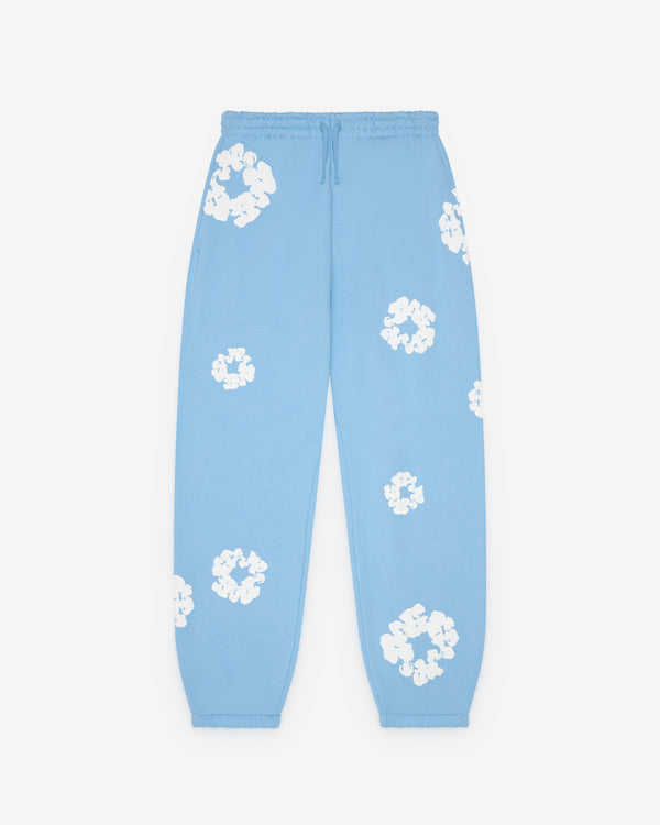Denim Tears - Men's Cotton Wreath Sweatpants - (Light Blue)