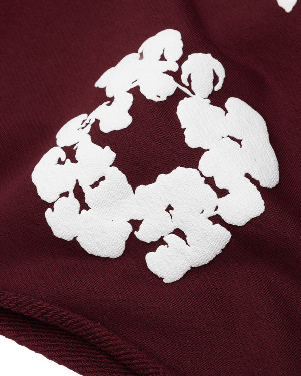 Denim Tears - Men's Cotton Wreath Sweatshorts - (Burgundy)