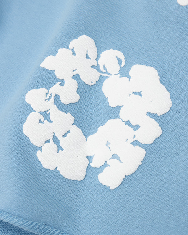 Denim Tears - Men's Cotton Wreath Sweatshorts - (Light Blue)