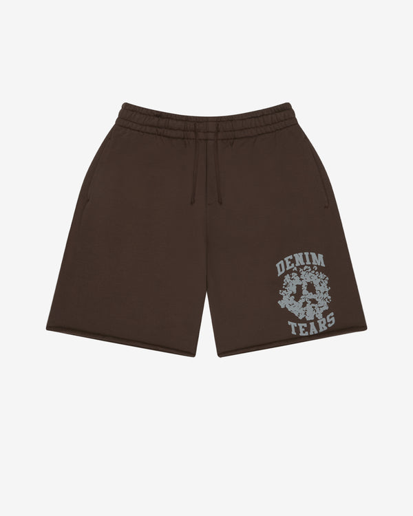 Denim Tears - Men's Denim University Sweatshort - (Brown/Grey)