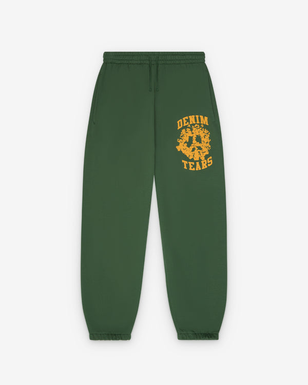 Denim Tears - Men's Denim University Sweatpant - (Green/Yellow)