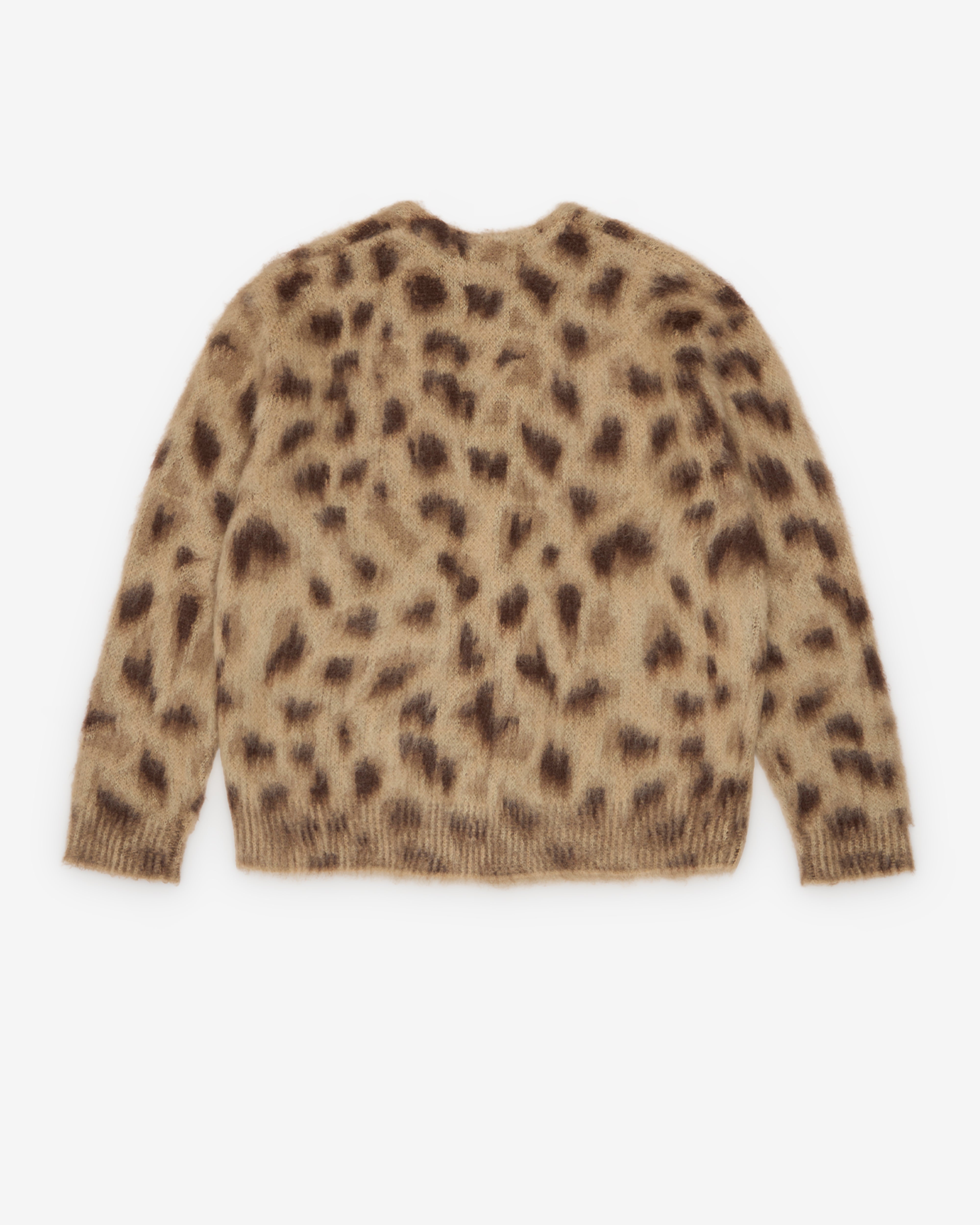 Denim Tears: Men's Animal Print Cardigan (Multi) | DSMNY E-SHOP