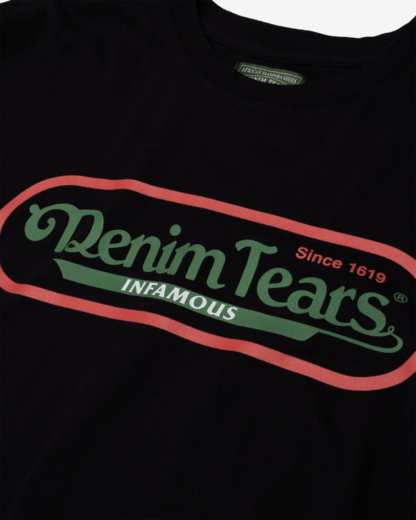 Denim Tears - Men's Infamous Tee - (Black)