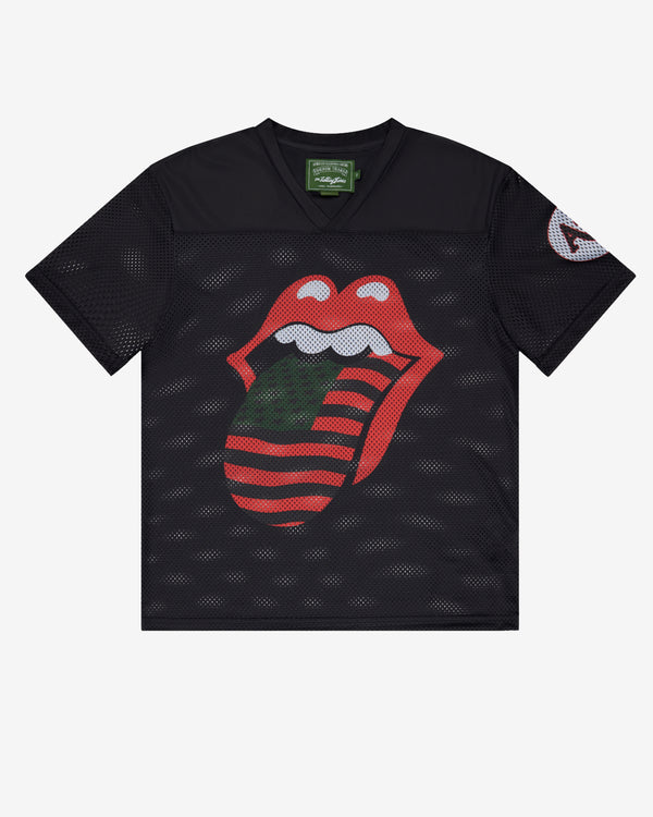 Denim Tears - Men's Rolling Stones Football Jersey - (New/Camo)