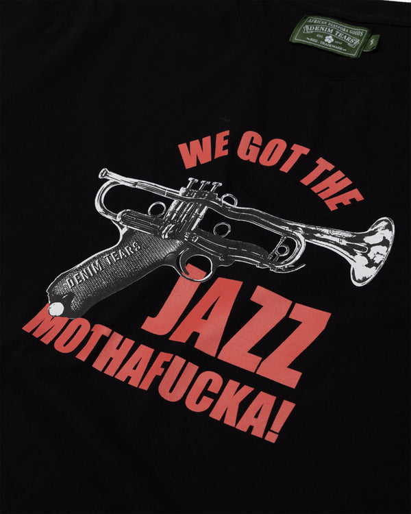 Denim Tears - Men's St. Albans Jazz Tee - (Black)