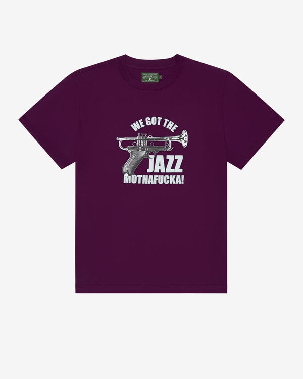 Denim Tears - Men's St. Albans Jazz Tee - (Purple)