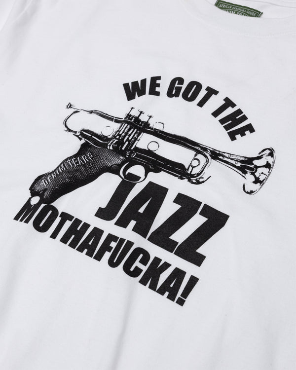 Denim Tears - Men's St. Albans Jazz Tee - (White)