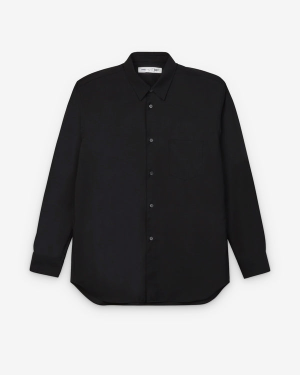CDG Shirt Forever - Men's Classic Wool Shirt - (Black)