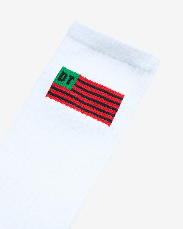 Denim Tears - Men's Flag Socks 3-Pack - (White)