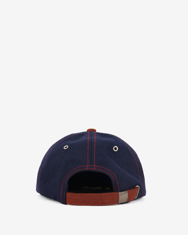 Brain Dead - Men's Flannel Wire Brim Hat - (Navy)