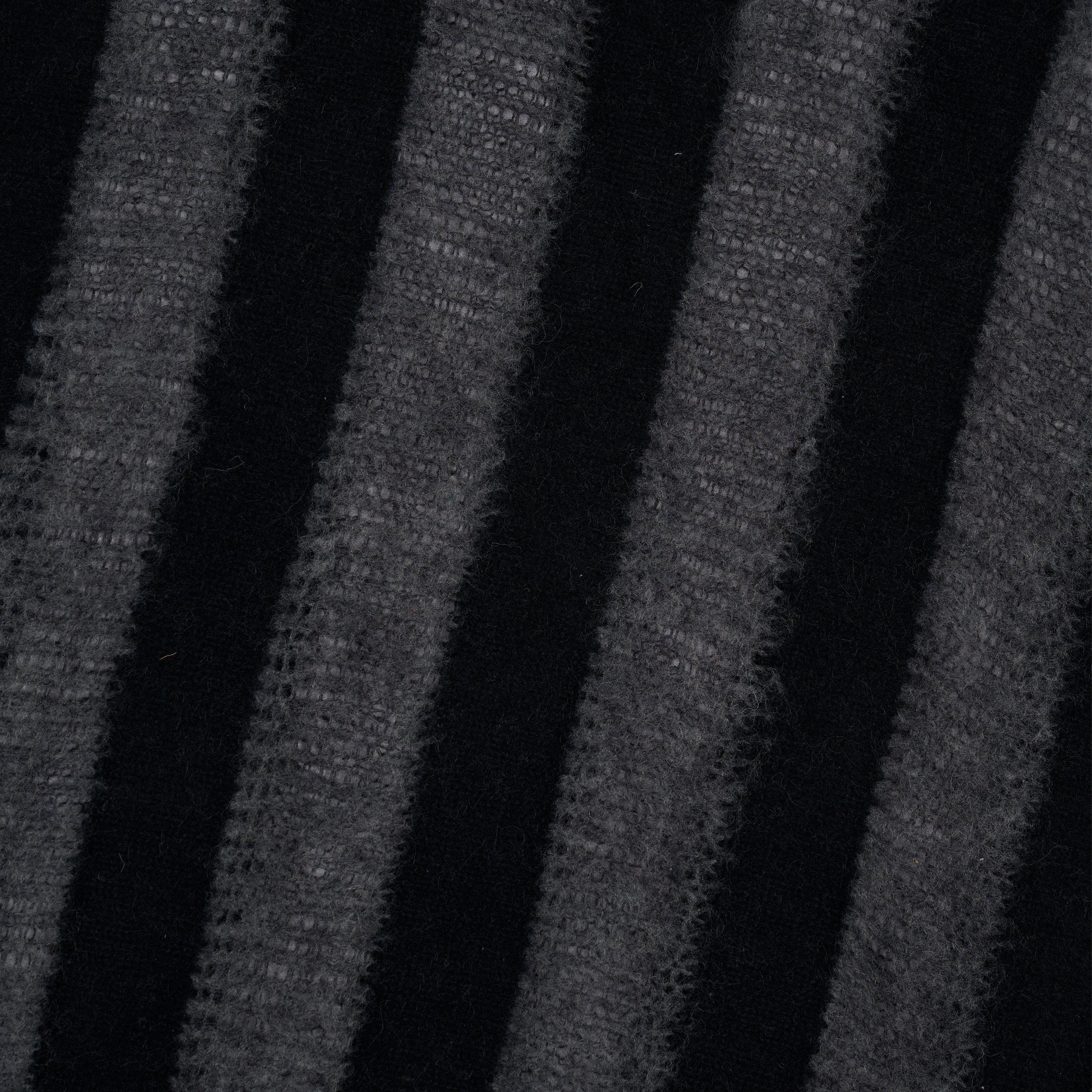 Brain Dead: Men's Fuzzy Threadbare Sweater (Black) | DSMNY E-SHOP