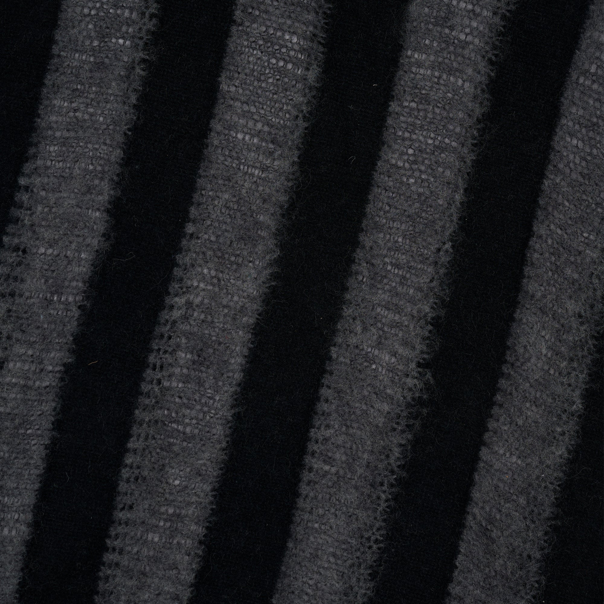 Brain Dead - Men's Fuzzy Threadbare Sweater - (Black) view 3