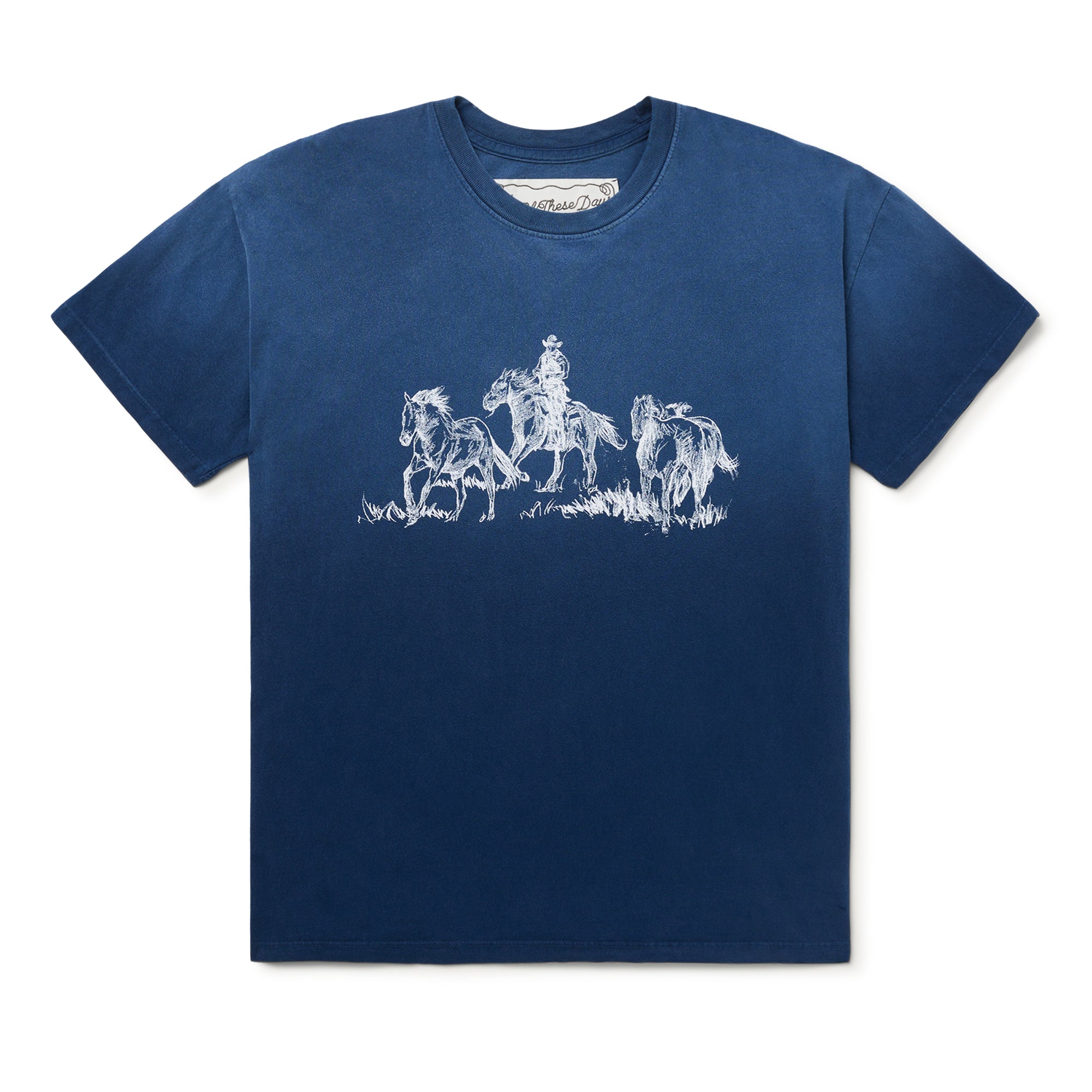 One of These Days - Goodbye - Tee - (Navy) view 1