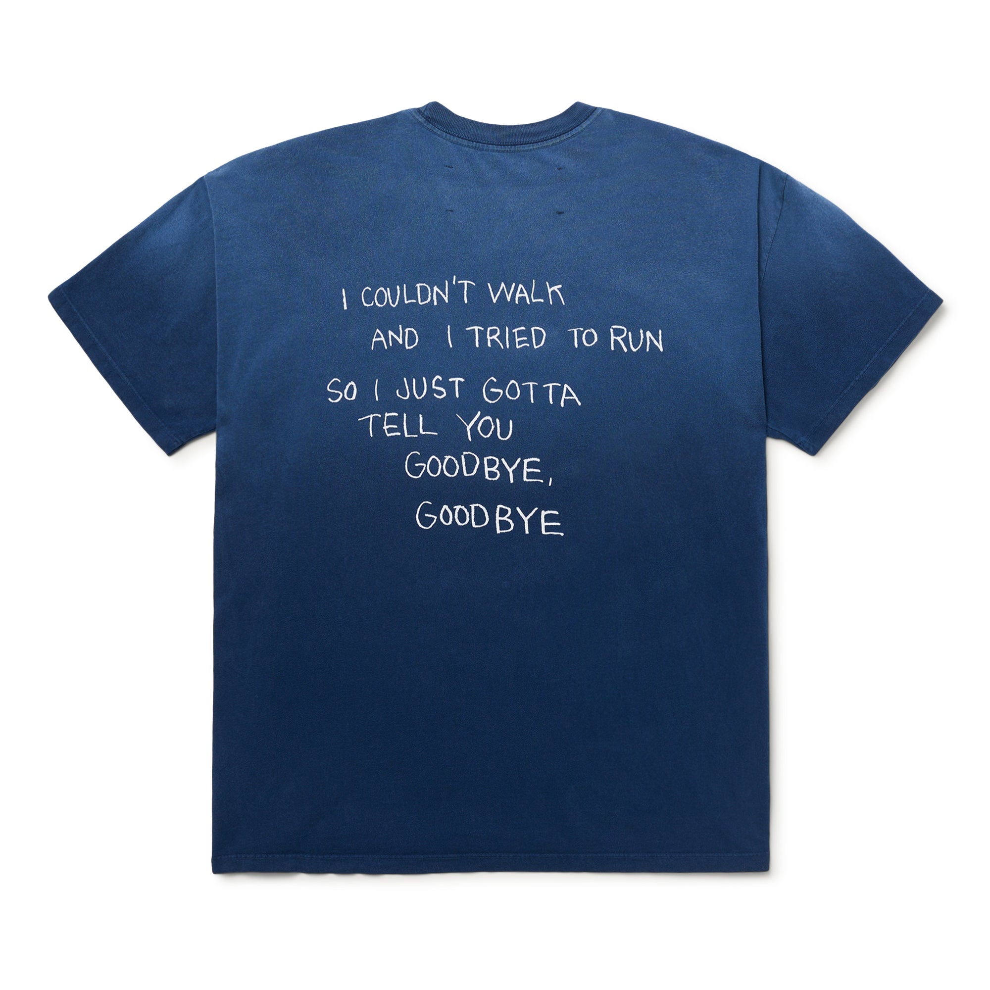One of These Days - Goodbye - Tee - (Navy) view 4