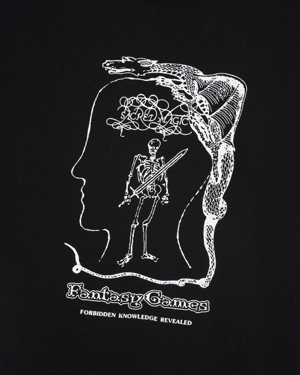 Brain Dead x Magic The Gathering - Men's Fantasy Games Sacred Magic T-Shirt - (Black)