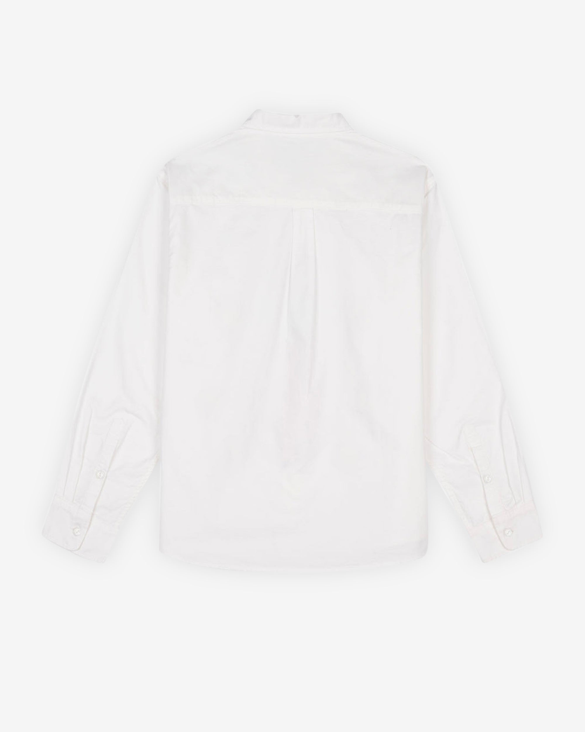 Brain Dead - Men's Gaspar Heart Button Up Oxford - (White) view 2, Click to Zoom in