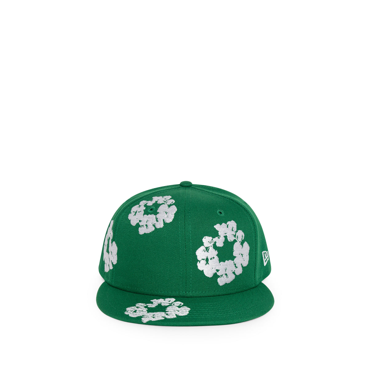 Denim Tears: New Era Cotton Wreath 59/50 (Green) | DSMNY E-SHOP