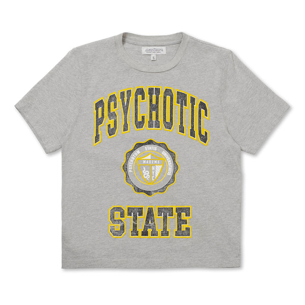 Mademe - Men's Psychotic State Tee - (Washed Grey)
