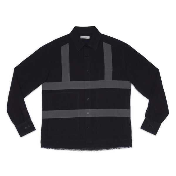 Craig Green - Men's Harness Shirt - (Black/Dark Grey)