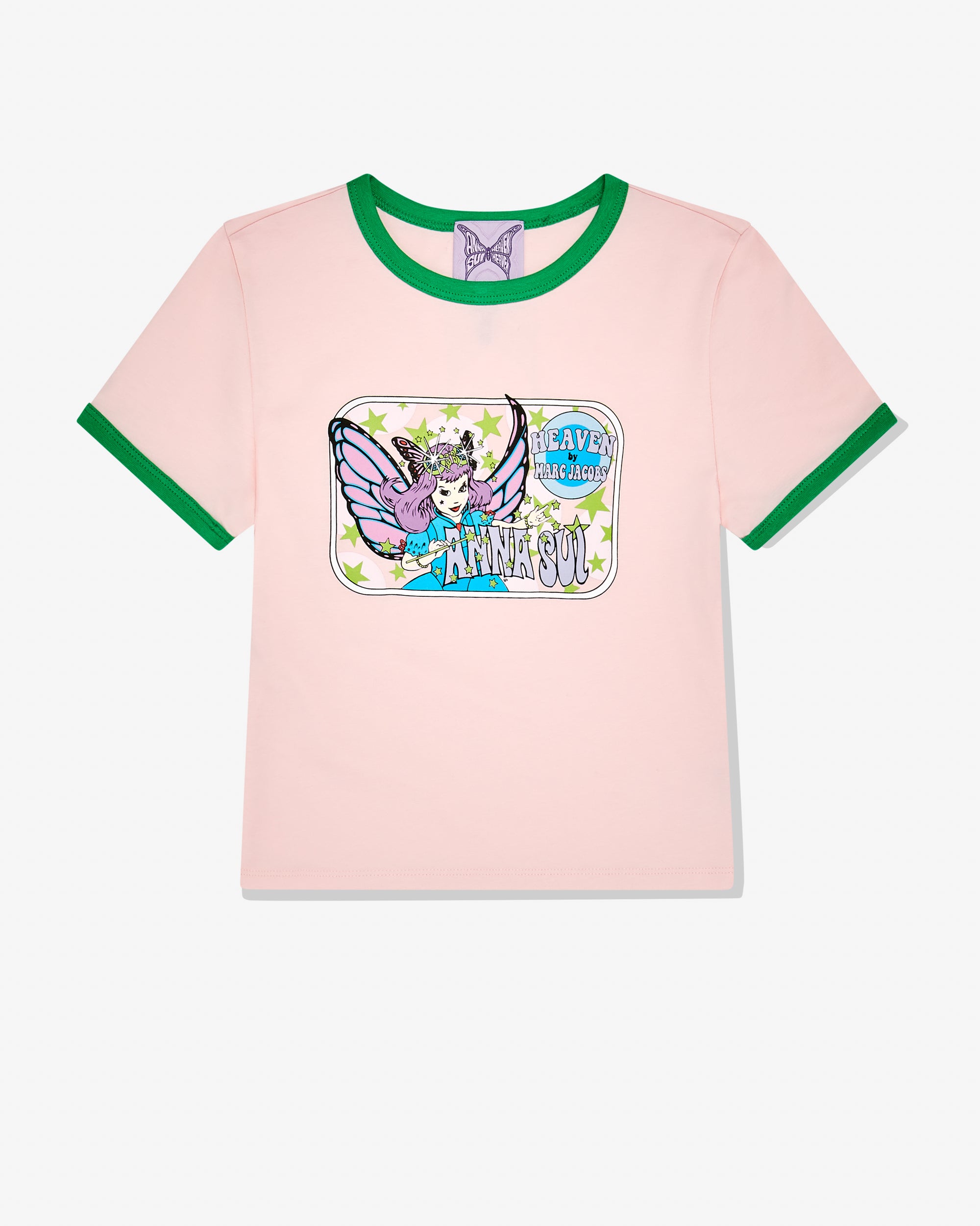 Heaven by Marc Jacobs: Anna Sui Women’s Baby T-Shirt (Pink