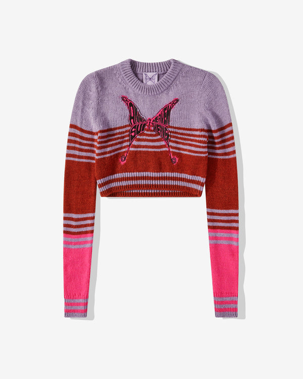 Heaven by Marc Jacobs - Anna Sui Women's Butterfly Sweater - (Pink/Purple)