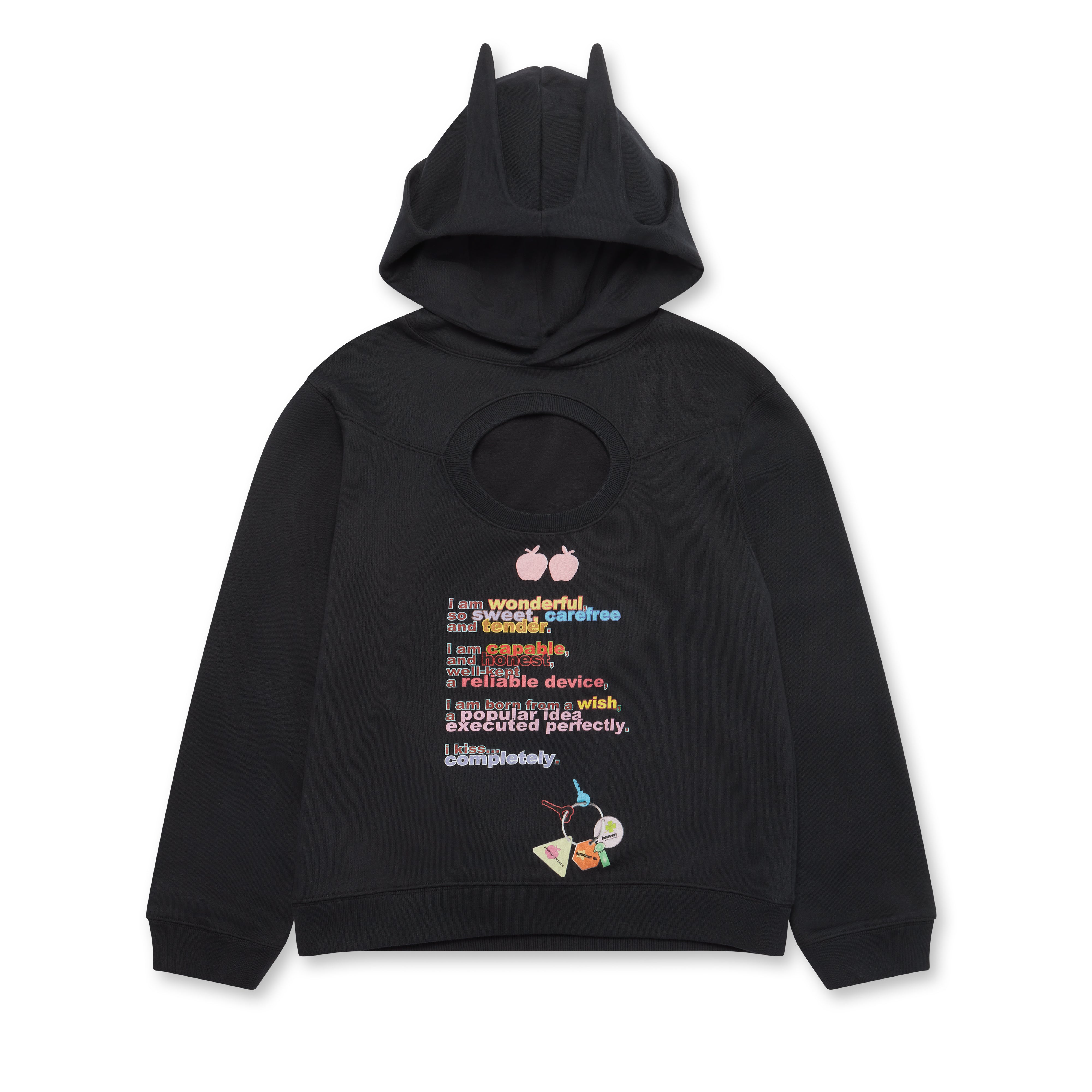 Heaven by Marc Jacobs - Kiko Kostadinov Women's Tie Hoodie - (Black)