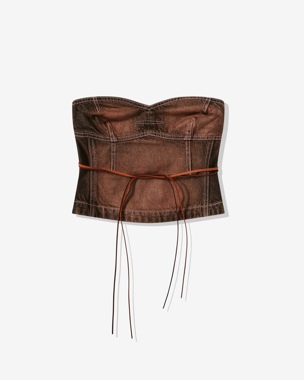 Heaven By Marc Jacobs - Women's Strapless Bustier - (Brown)