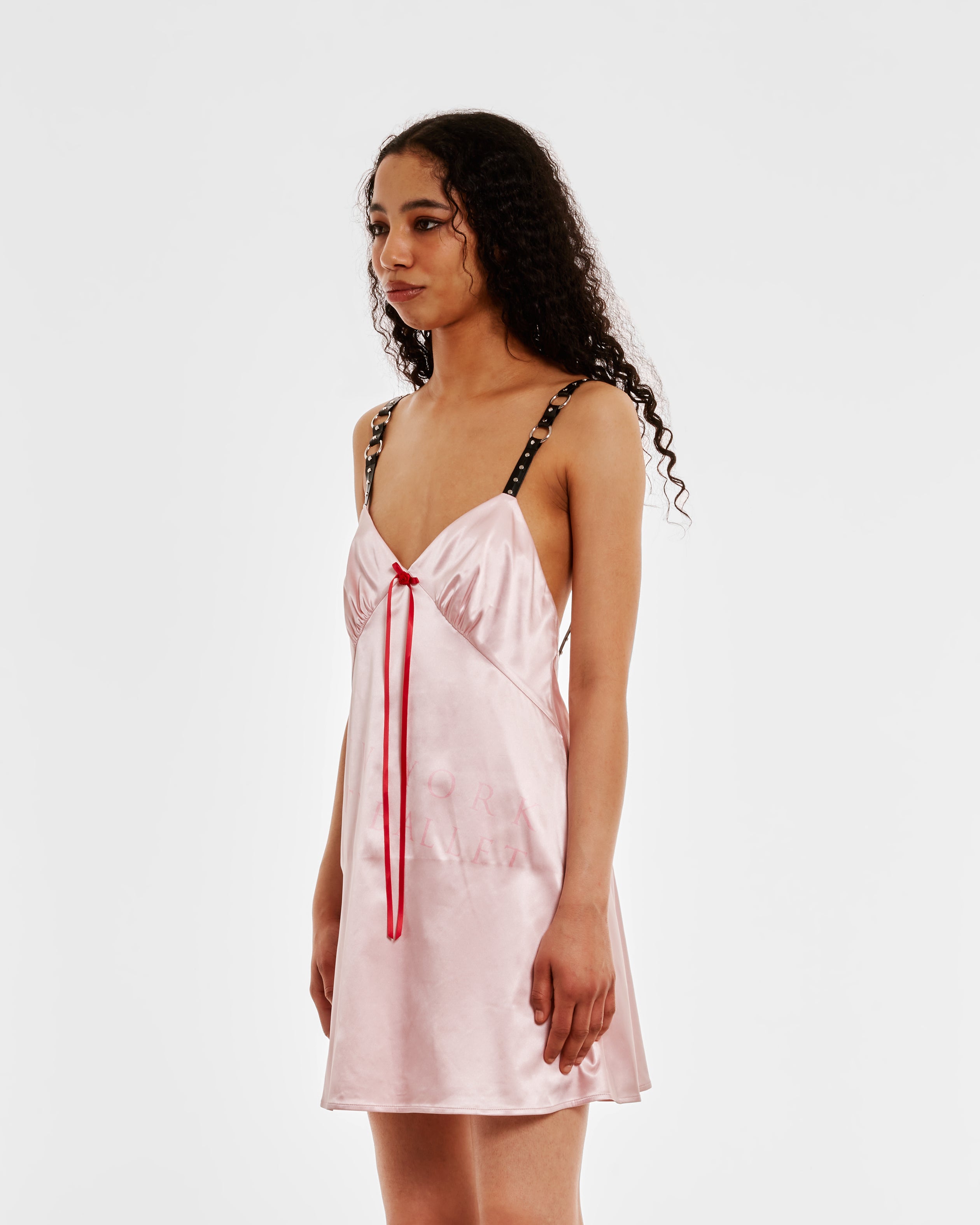 Heaven by Marc Jacobs - Sandy Liang Women's Satin Slip Dress - (Pink)