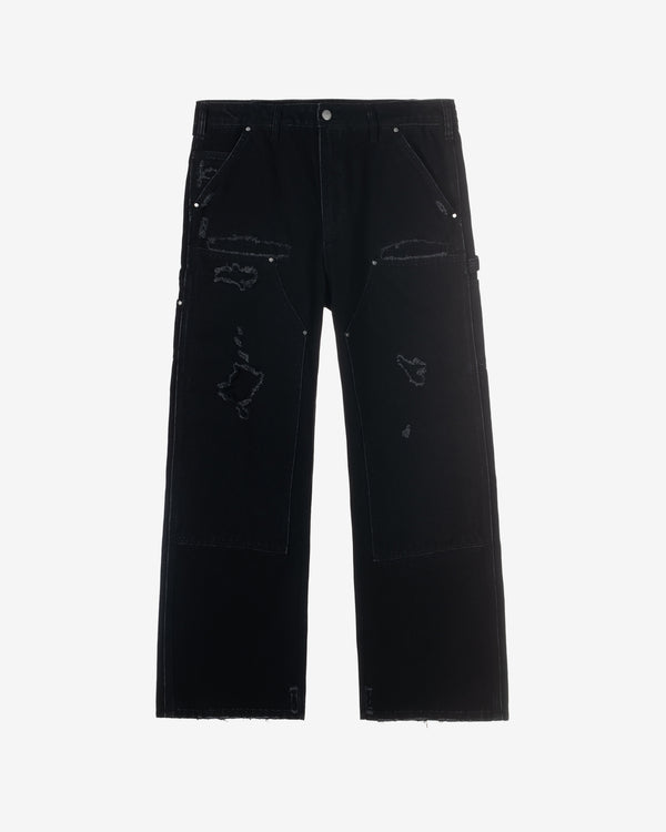 BASKETCASE - Men's Hench Double Knee Pants - (Black)