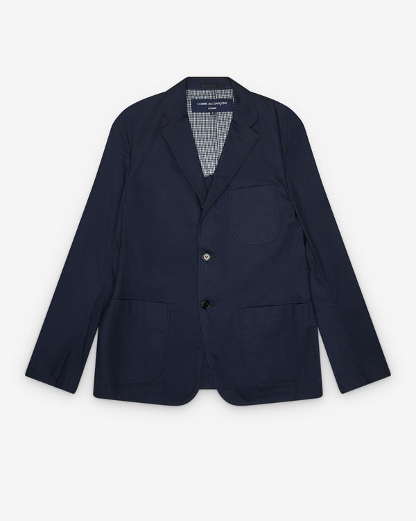 CDG Homme - Men's Cotton Sports Jacket - (Navy)