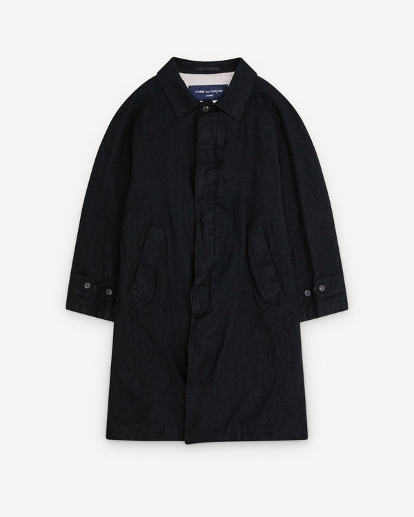 CDG Homme - Men's Wool Mac Coat - (Black)