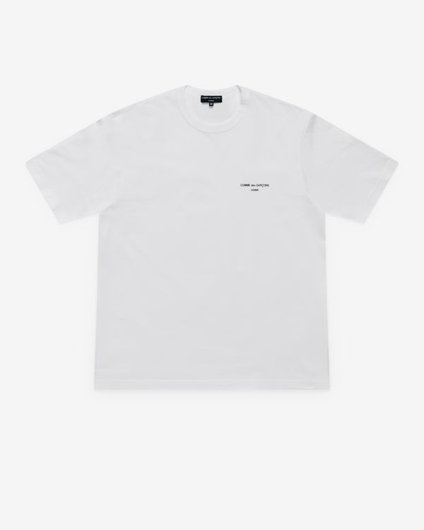 CDG Homme - Men's Logo T-Shirt - (White)