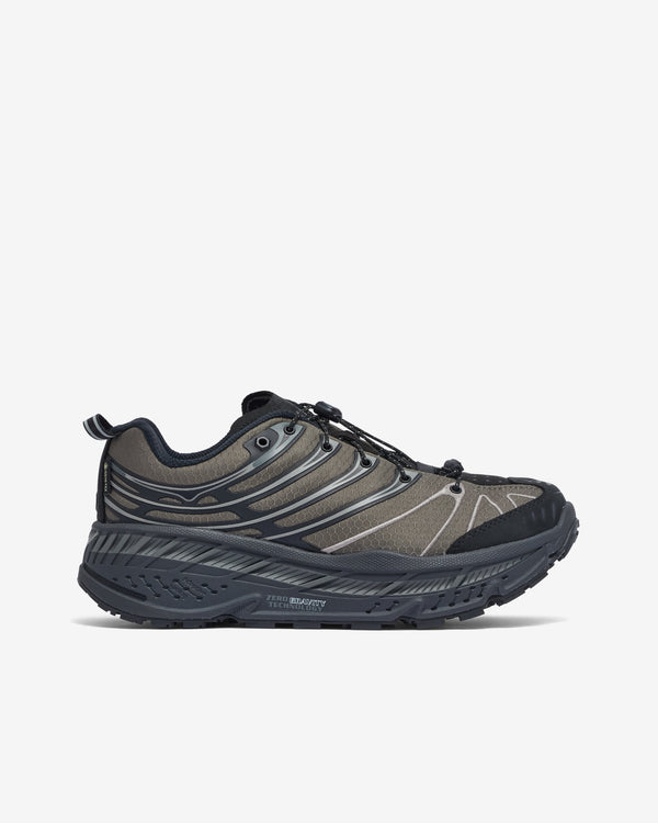 Hoka - Men's Haven Stinson EVO GTX Sneakers - (Jet Black/Tarmac)