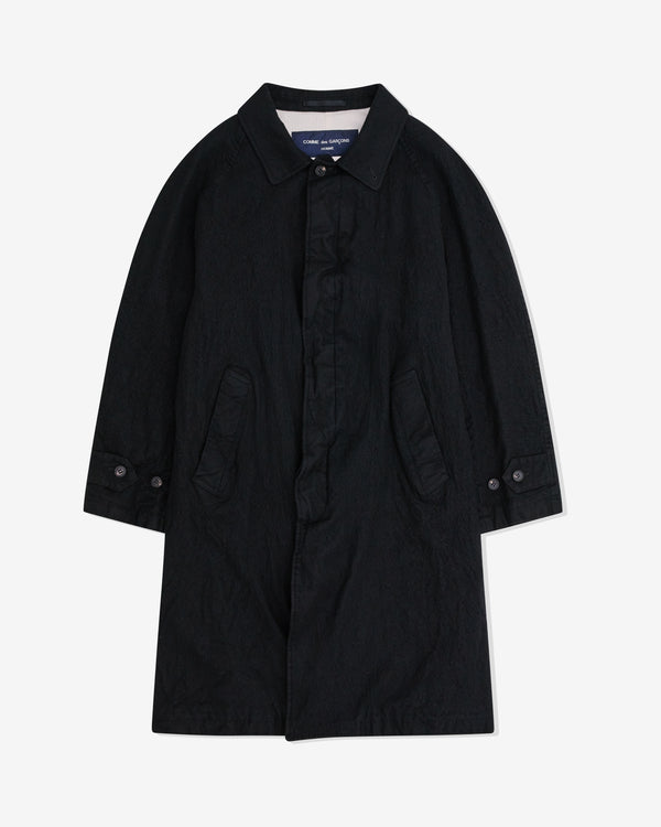 Comme des Garçons Homme - Men's Wool Mac Coat - (Black)